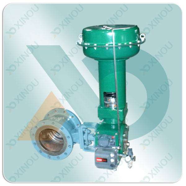 Pneumatic high performance v-type regulating ball valve